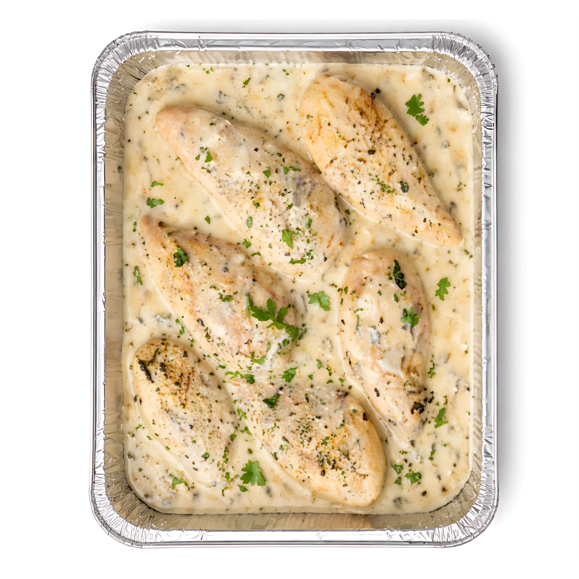 Hähnchengeschnetzeltes in Pilzesauce.