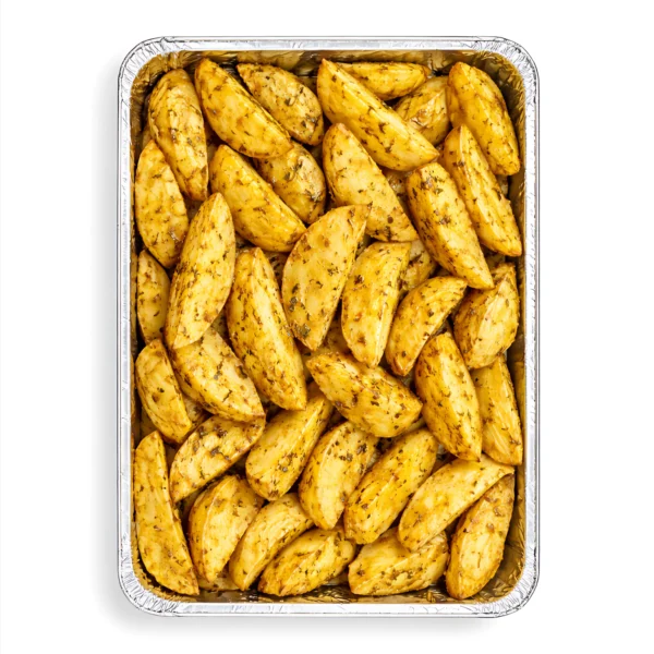 Ganze Ofenkartoffel mit Kräutern direkt aus dem Ofen