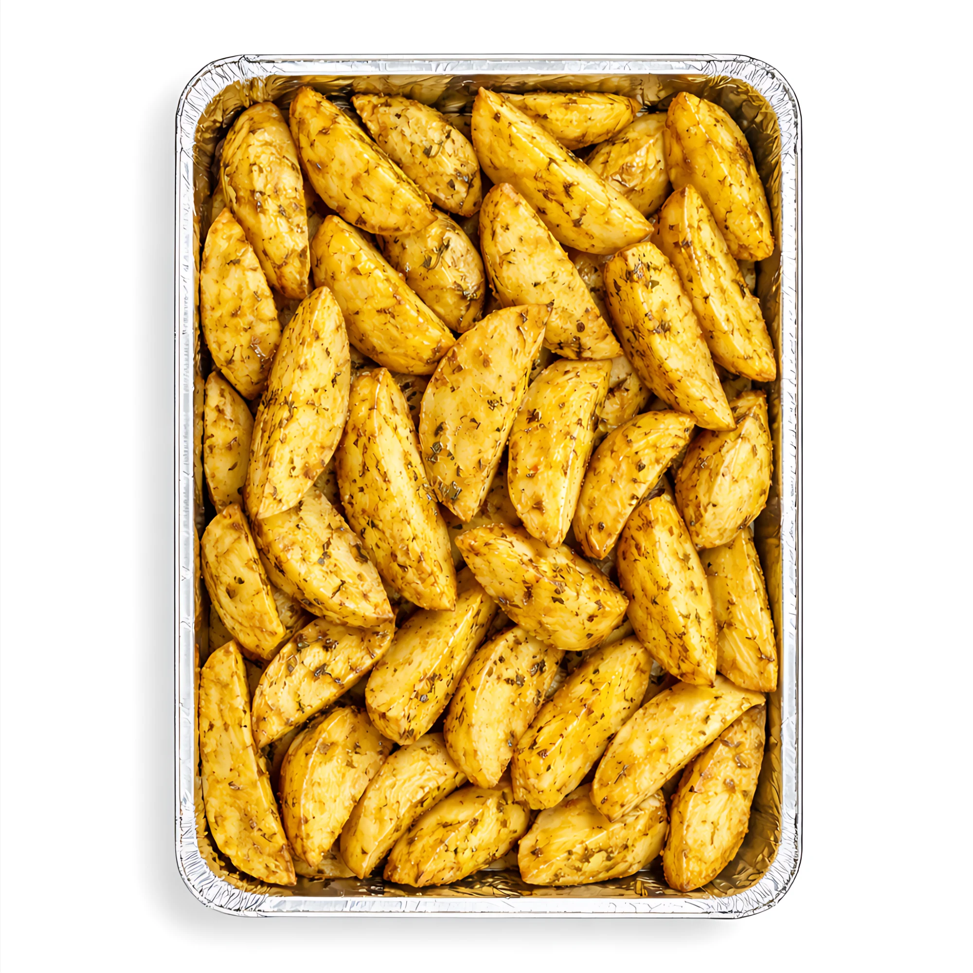 Ganze Ofenkartoffel mit Kräutern direkt aus dem Ofen