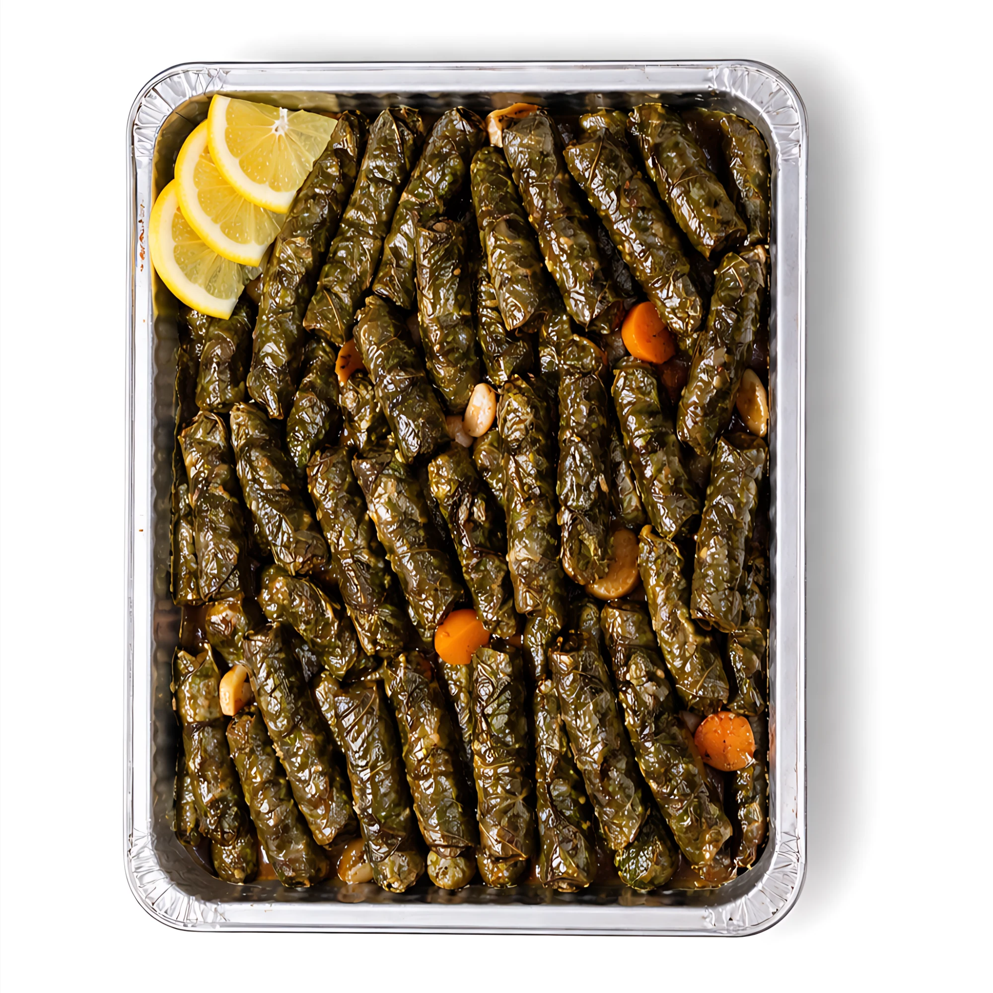 Traditionelle Weinblätter – Handgerollte Delikatesse für 5 Personen.